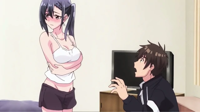 My StepBro Caught Me Masturbating, But I Couldn't Stop (Hentai Anime) Eng Sub