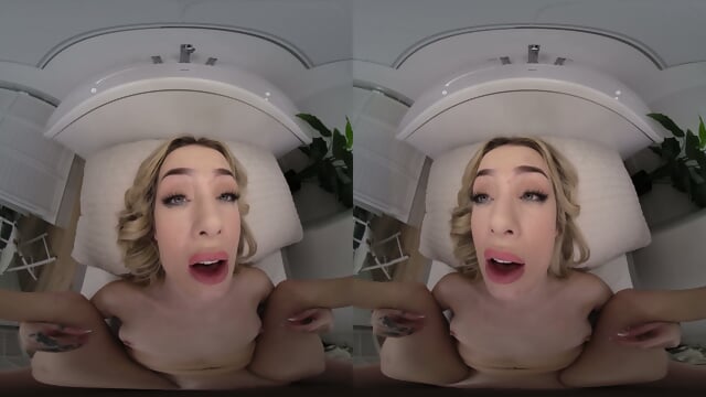 Anal Play in Milky Bath