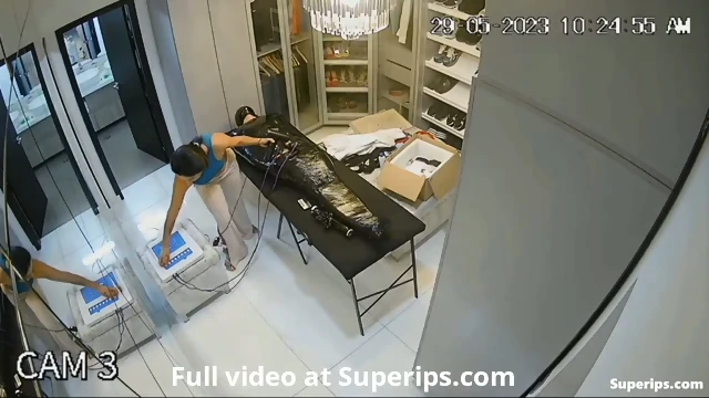 IPCAM – Fetish man is masturbated by his wife