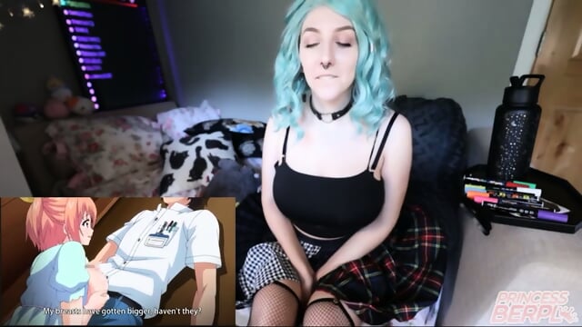 princessberpl mvlive big titty goth gf watches hentai