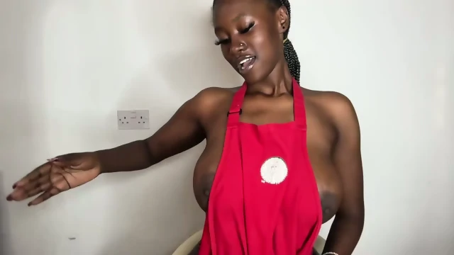 Betty_fire_  Apron Tease