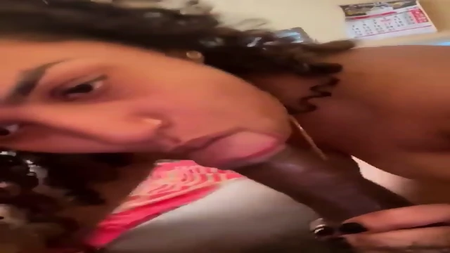 Srilankan Hot Girl with Big Boobs Blowjobs Boyfriend