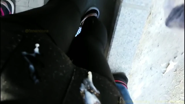 Grope encoxa big ass girl