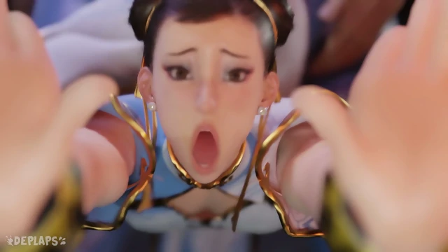 Delaps - Chun Li's kikoken fuck 3D