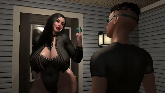 First Wild Night with the BBW Neighbor Milf (3D Sex Anime) SUBs ESP x ENG