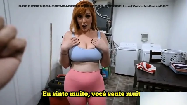 PORNO COM LEGENDA MILF RUIVA PEGOU O DOTADO ESPIANDO ELA