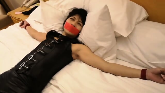 Asian Leather Bondage  K4E