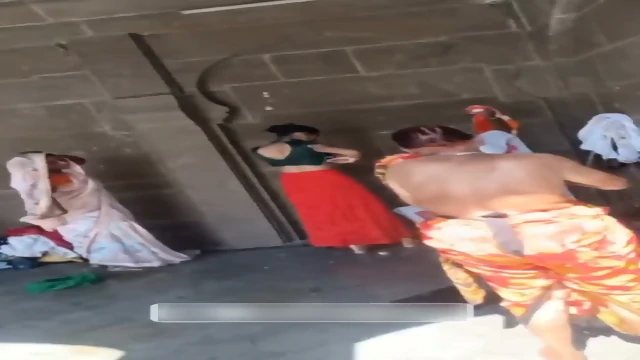 Desi Milf Bhabhi's After Bathing Dress Changing Someone Peeping & Caught