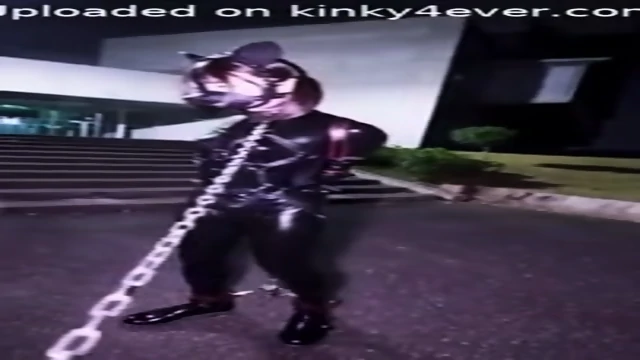 pet chinese girl walked outside K4E