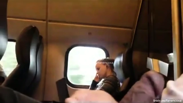 Encoxada dickflash cum