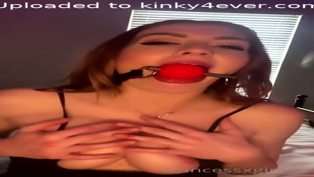 Maxi Skirt Ballgag Drool  K4E