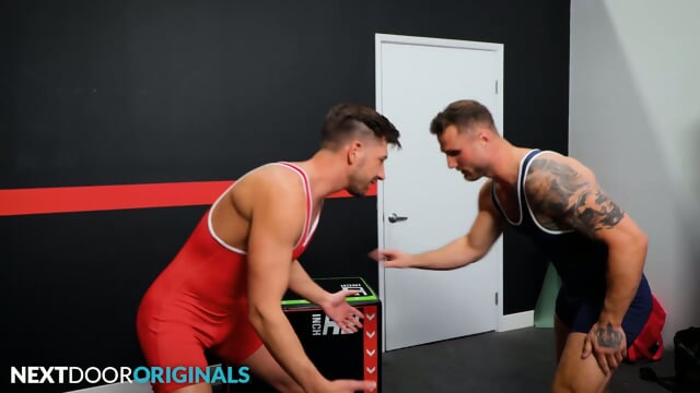 [Wrestle Me!],Hot Hunk Rivals Flip Fuck - NextDoor Studios