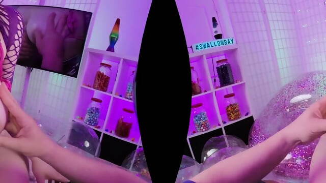 Curvy Sweetheart Alyx Star Playing Naughty with Cock