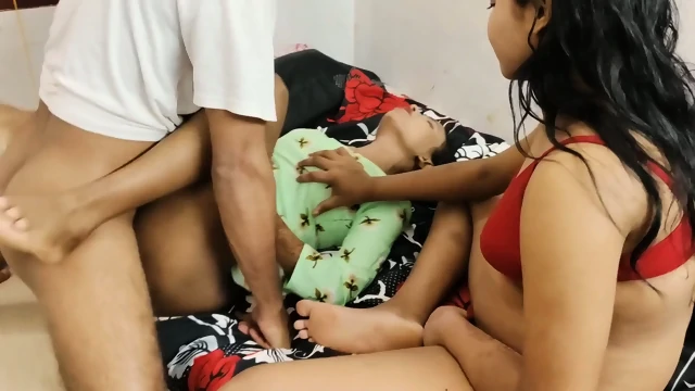 BanGLa 3SOME+ Indian Threesom Handjob Blowjob Massage Masturbation Video Bestfriends