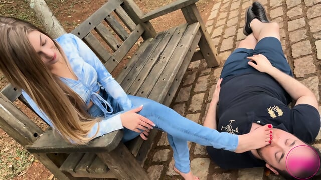 Dirty foot humiliation