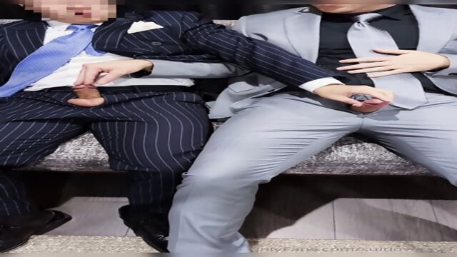 Kissing Fucking Suit Fetish