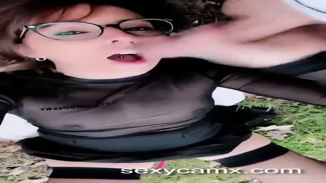 French Slut Outdoor Fuck