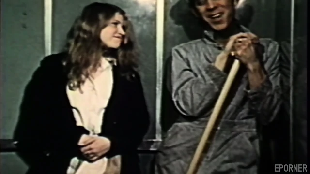 Hairy Teen And Janitor In Action