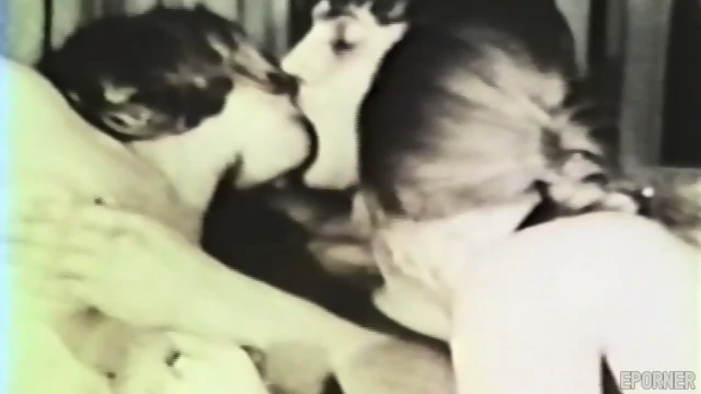 Threesome Fun In Sepia