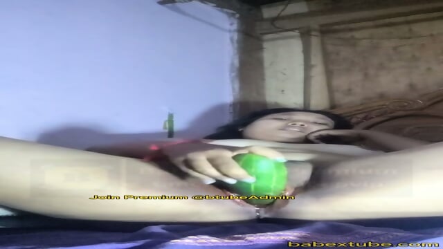 Chubby play cucumber