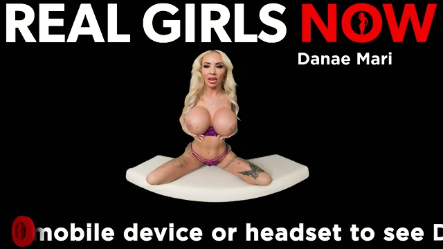 The Sexy Danae Mari Encourages  Follow Her Lead For Some Intimate, Synchronized Solo Play