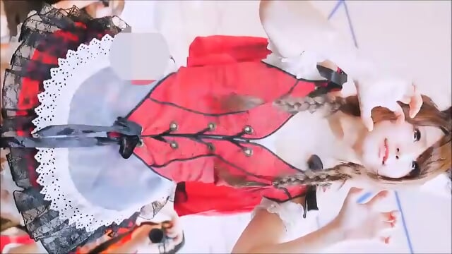 Peeping chinese cosplayer amateur upskirt