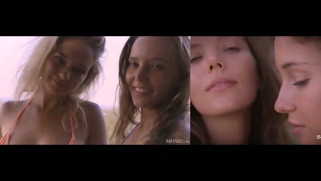 Katya Clover and Natali Nemtchinova Split Screen PMV