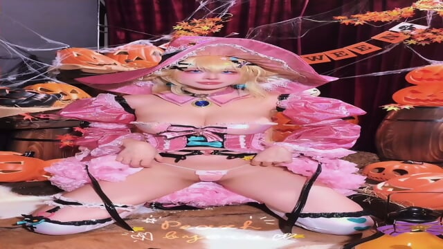 Byoru (ãã§ã«) cosplay Princess Peach Witch