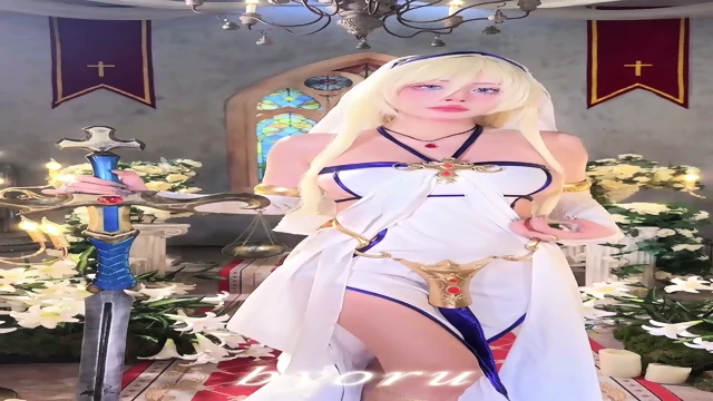 Byoru (ãã§ã«) cosplay Sword Maiden