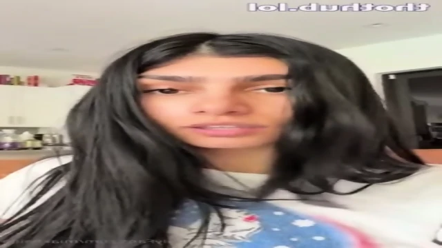 Mia Khalifa- Dancing, Smoking, & Stretching