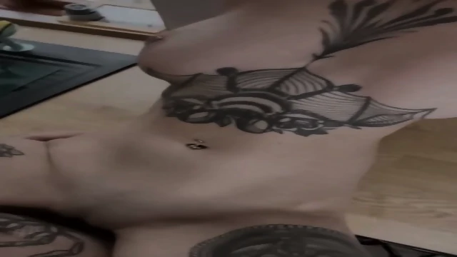 Deutsch German Slut Fucked In The Kitchen