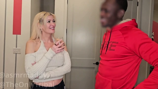 Maddy Gets A Big Black Dick Ball-licking