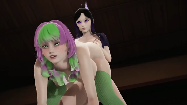 Sapphic 3D - Shinobu & Mitsuri [4K]