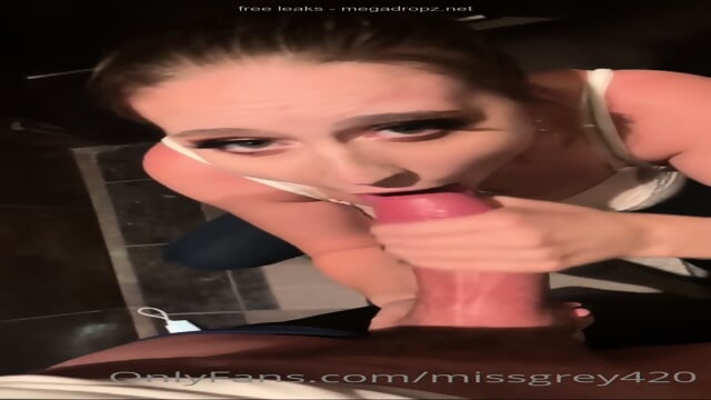 Teen Laney Grey Blowjob In A Public Restroom