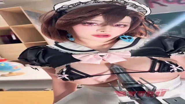 Byoru   Momo Ayase Dandadan Cosplay Close up pussy