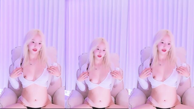 The latest new product in February, BJ white-haired fairy dances naked in the sea [Hanayoung] VIP benefits, this appearance is really amazing Part 14