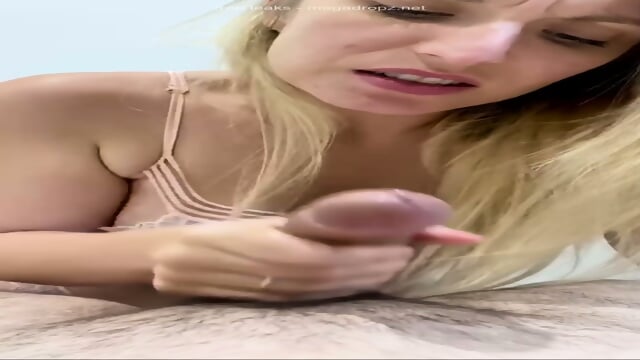 Marine Rossi Sucking Cock