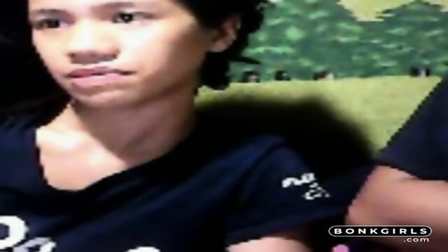 2 Asians, Fingering & Masturbating on Webcam