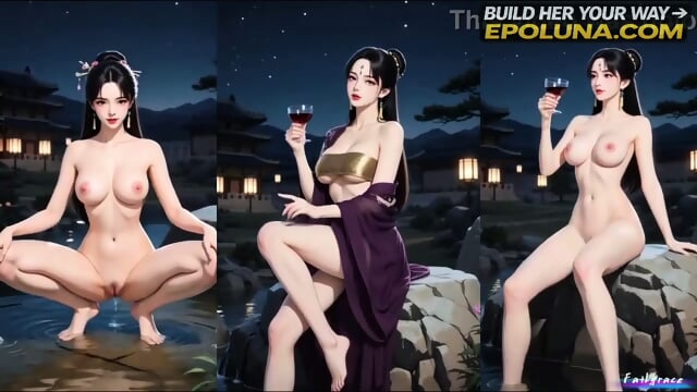 ai generated anime style fanart korean solo sfw vs nsfw