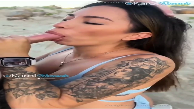 Karol Rosado Has Outdoor Sex On The Beach