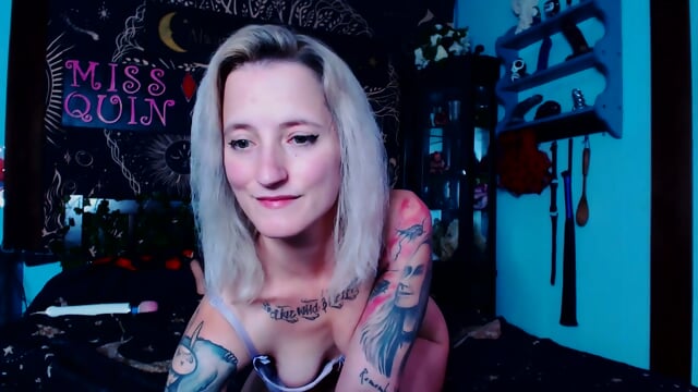 Fucking a girl with a strap-on while her cult performs a dark baptism