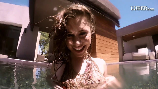 Anya Olsen Getting Wet