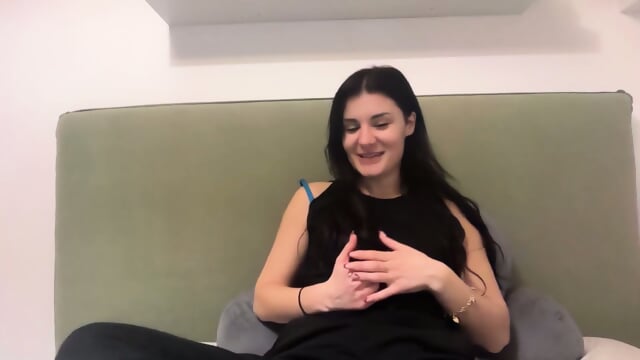 Fucking a girl so hard her tits dispense the BHI registers