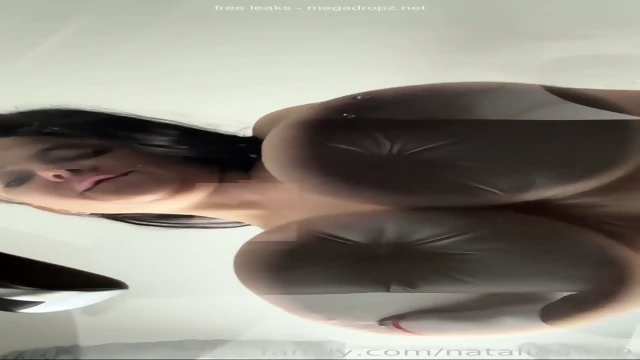 Natalia Polyakova Squeezes Her Boobs