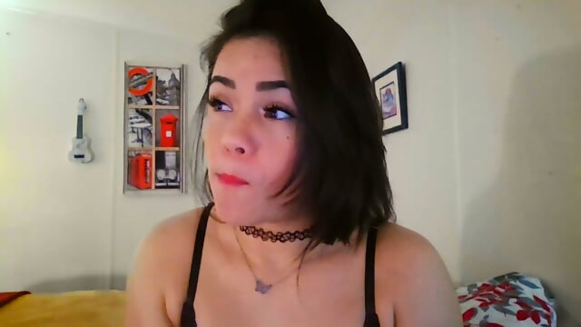 Petite teen's tiny frame folded like a pretzel for deep anal