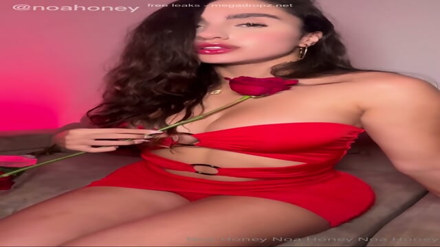 Noa Honey Pleasures Both Her Holes