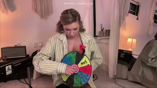 Gabbie Carter Spins The Wheel For Solo Fun