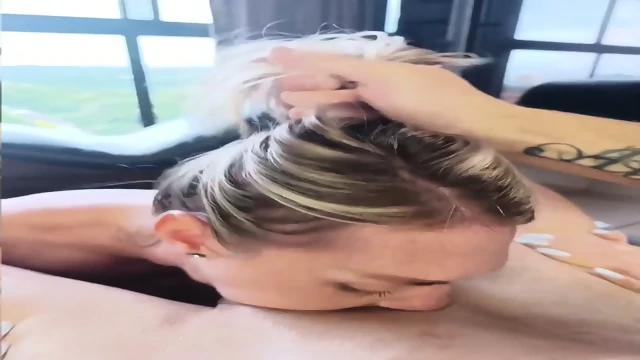 Innocent Blonde Babe Strips Topless In Webcam Show