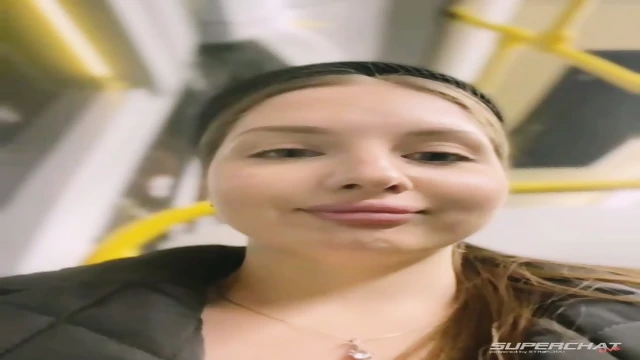 Krismagnoly Russian girl Public Bus Travel Nude Boobs Show