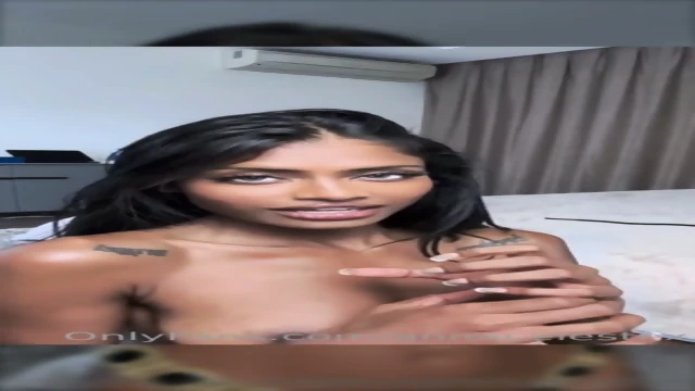 Celestial Brown Babe Teases And Helps You Jerk Off